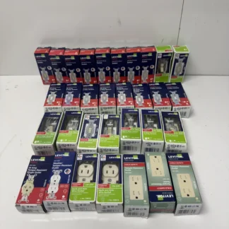 Leviton Switches and Outlets Bulk Lot 32pc