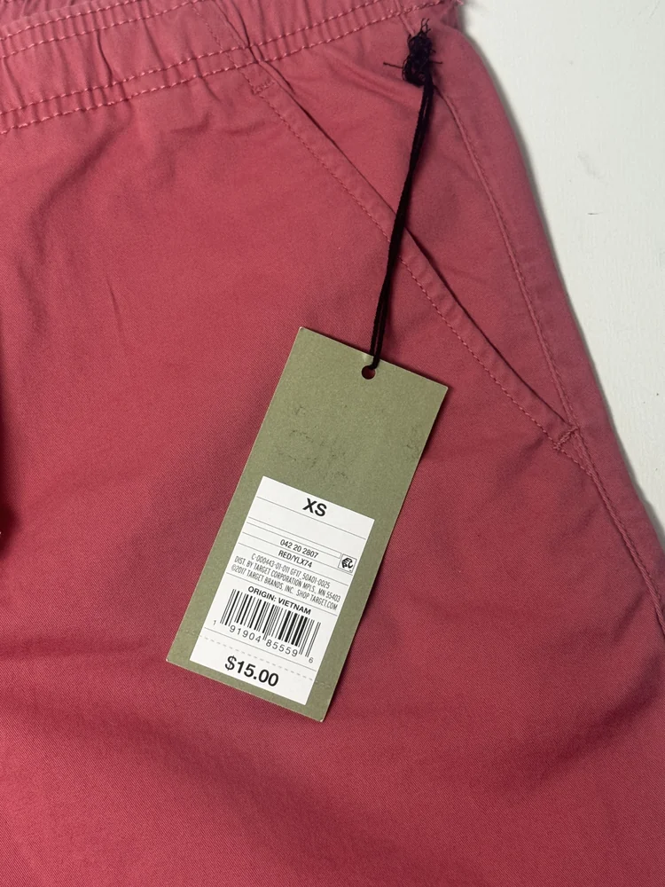 Goodfellow Red Everyday Shorts XS - Image 3