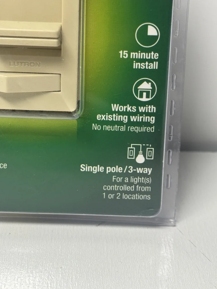 Lutron Lumea Single Pole 3-Way Dimmer - Image 7