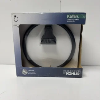 Kohler Kallan Towel Ring Matte Black