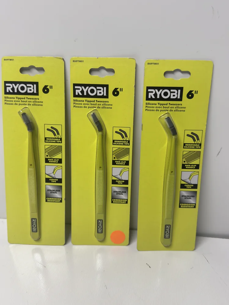 Ryobi Silicone Tipped Tweezers 3 Pack - Image 4