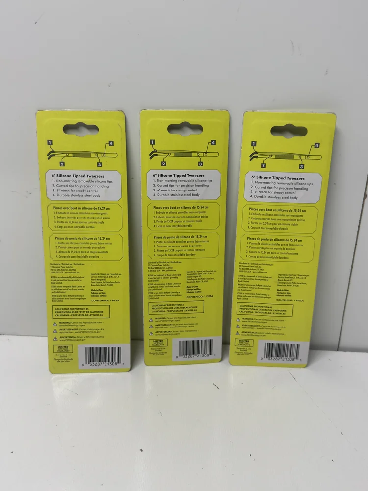 Ryobi Silicone Tipped Tweezers 3 Pack - Image 3
