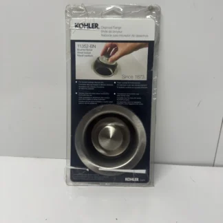 Kohler Garbage Disposal Flange Brushed Nickel