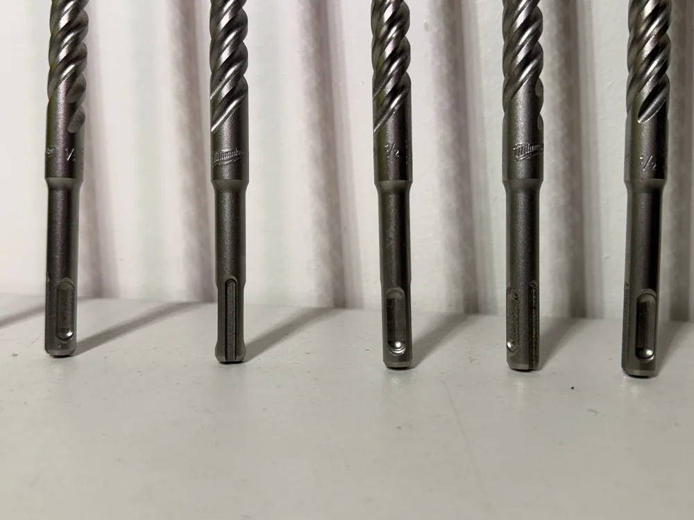 6-Pack Milwaukee 48-20-8377 1/2" x 18" SDS-Plus Drill Bits - Image 5