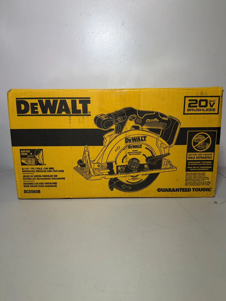 DEWALT DCS565B 20V MAX 6-1/2" Brushless Cordless Circular Saw