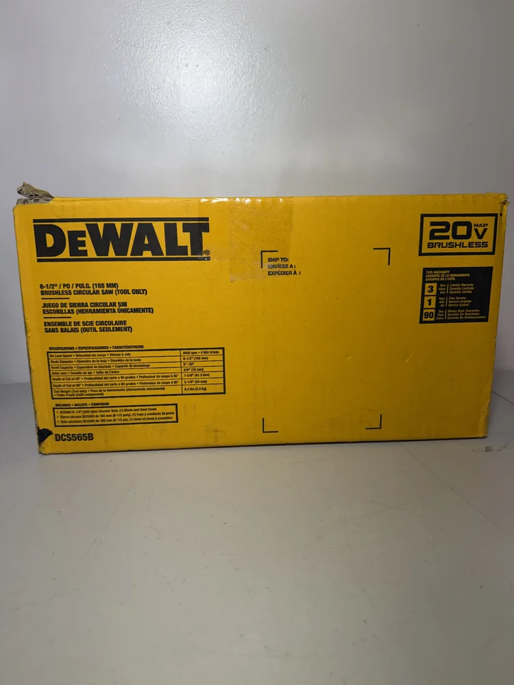 DEWALT DCS565B 20V MAX 6-1/2" Brushless Cordless Circular Saw - Image 22