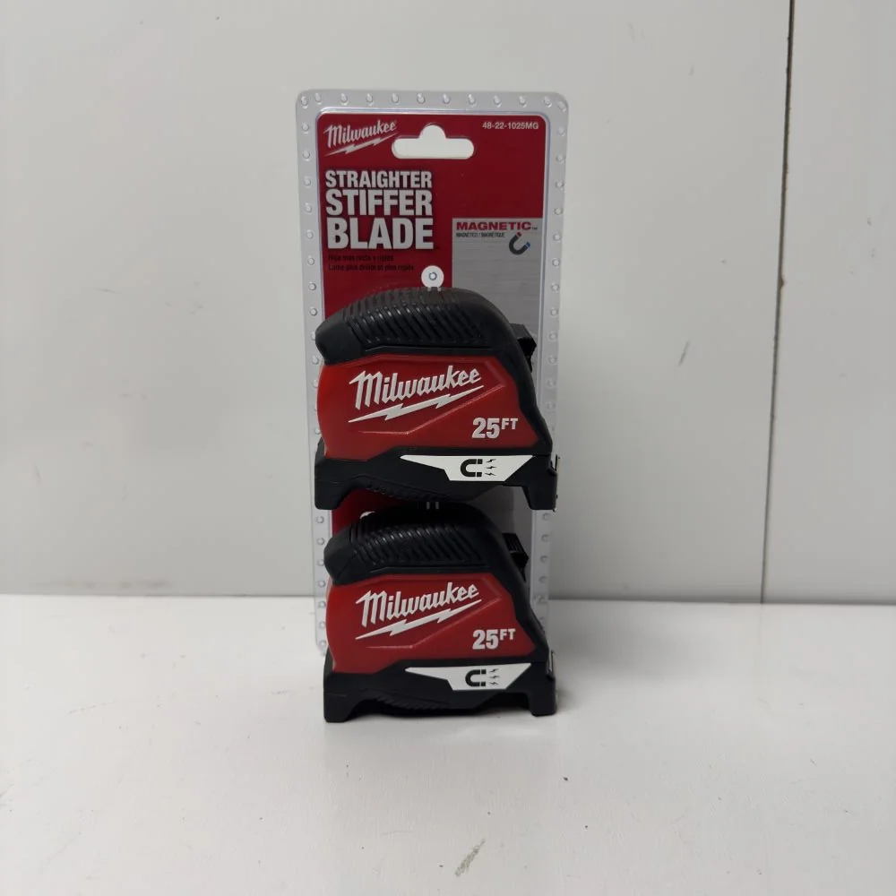 Milwaukee 25ft Magnetic Tape Measure 2-Pack