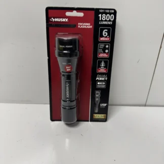 Husky 1800 Lumen Rechargeable Flashlight